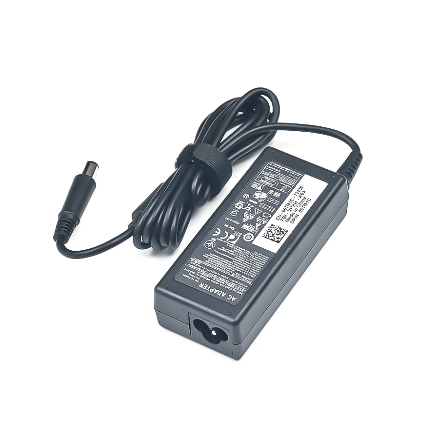 ラップトップアダプター,19.5v 3.34a,7.4x5.0mm,65w,dell Lite5440 e5470 7480 e6540 e7440 e7450 e7250 e6440用充電器