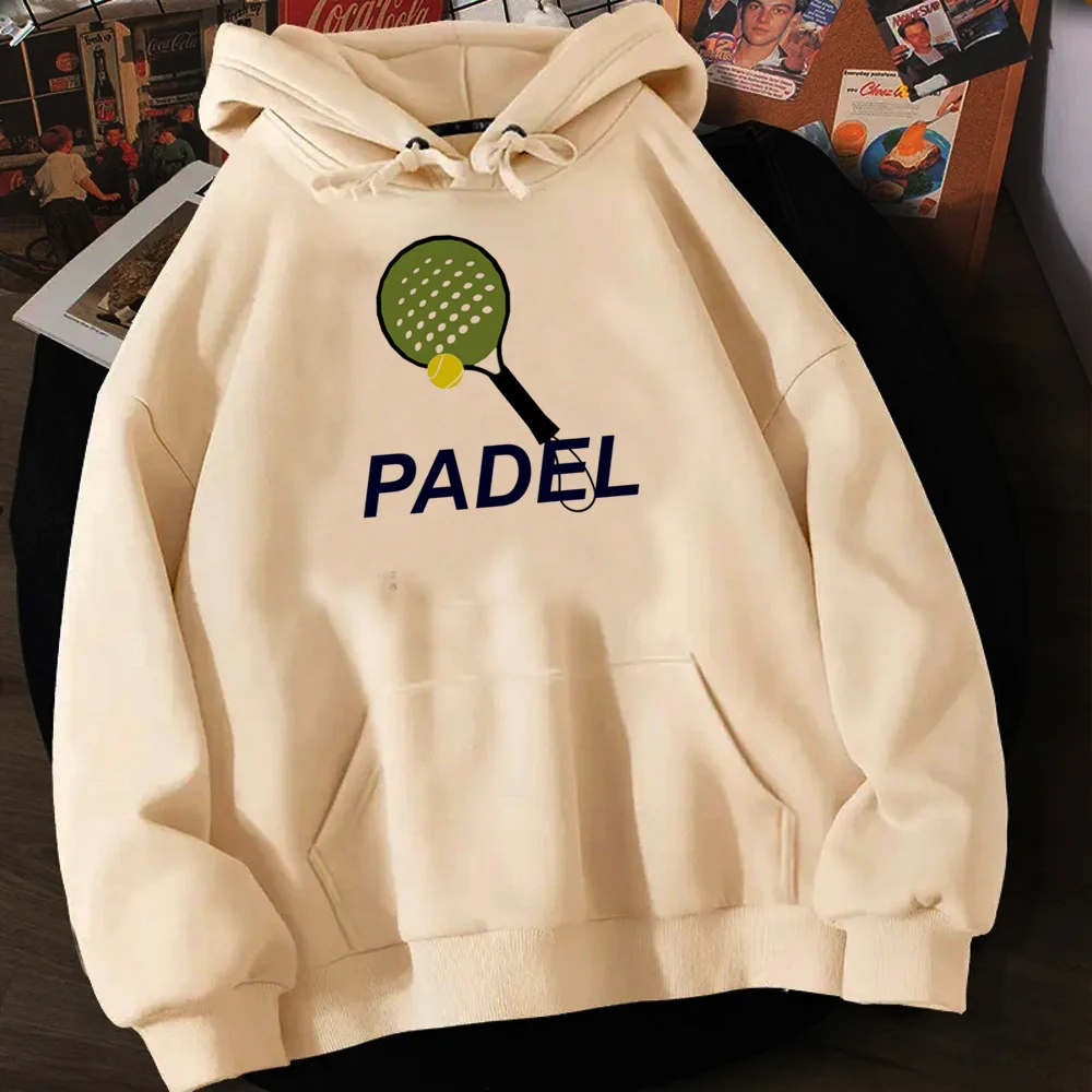 Padel hoodies women aesthetic Kawaii 90s sweat y2k hoddies women harajuku clothes