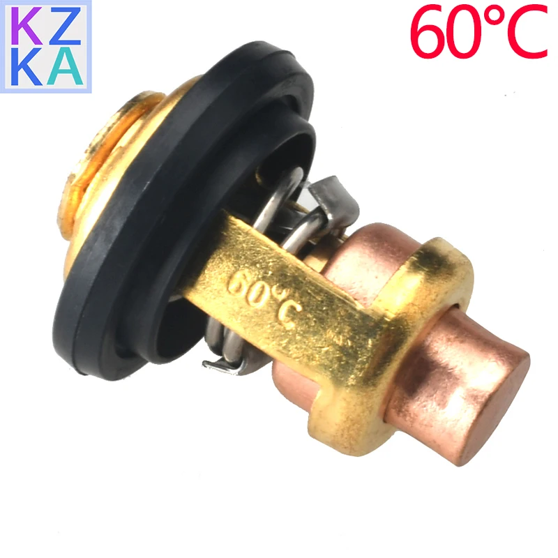 66M-12411 Thermostat 60 Degree 66M-12411-00 66M-12411-01-00 For YAMAHA Outboard 4 Stroke 2.5HP 4HP 8HP 15HP 30HP 40HP 50-80HP