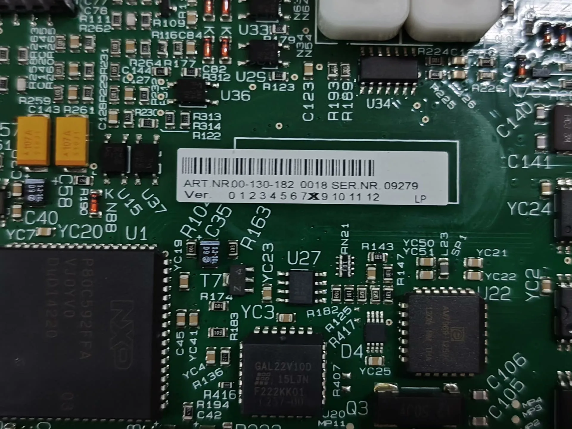 00-130-180 KCP2 تعليم اللوحة الأم لـ KUKA 00130182