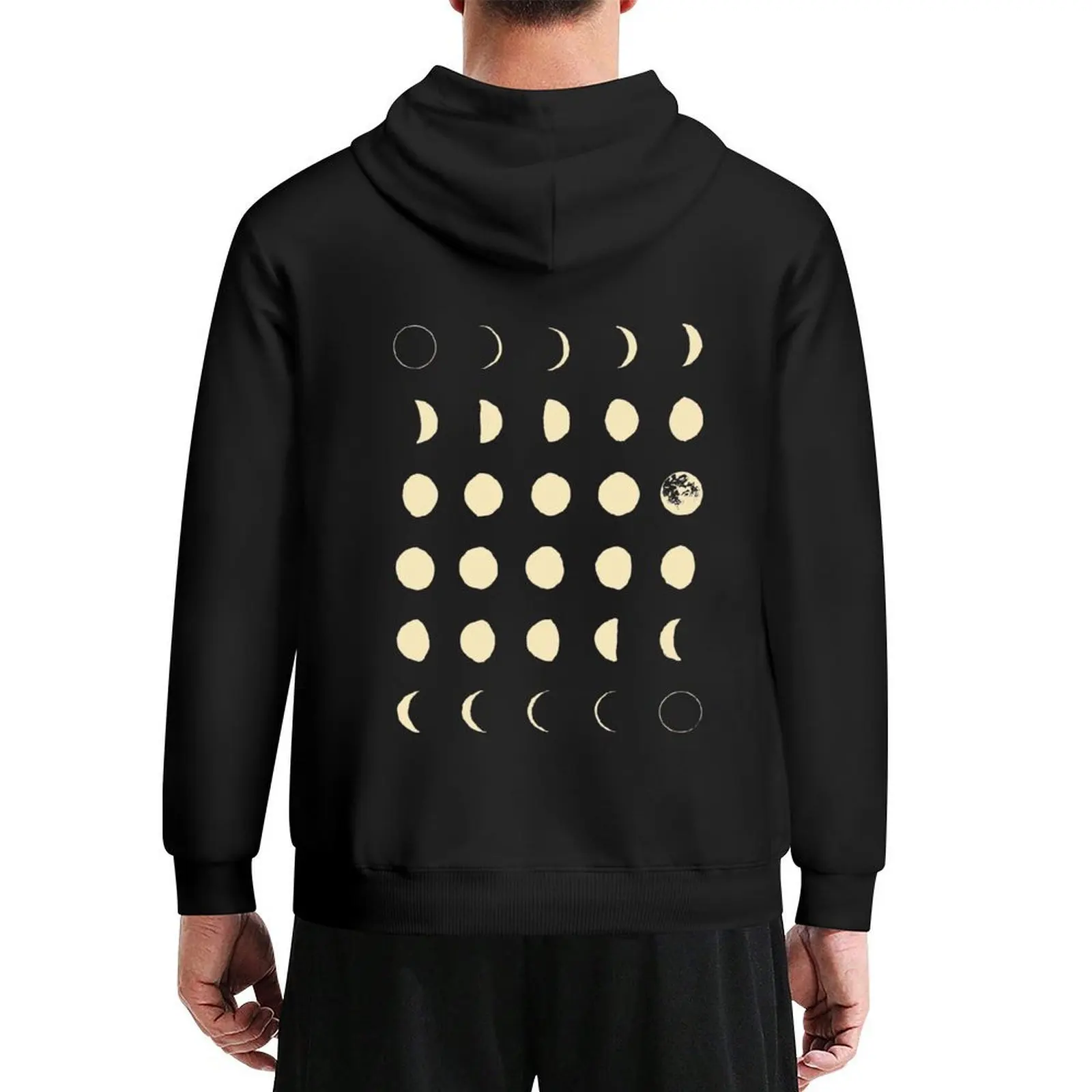 

Moon Phases Hoodie mens designer clothes autumn clothes men's autumn clothes men pullover hoodies