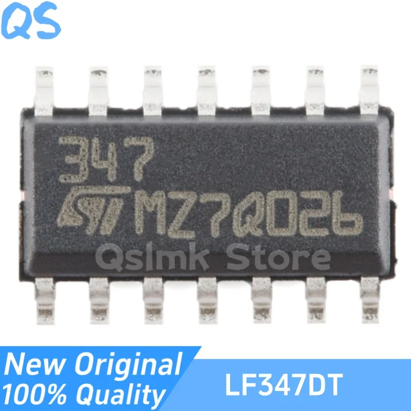 

New Original LF347DT 347 SOP-14 Low Input Current 200pA High Swing 36V JFET Four Operational Amplifier