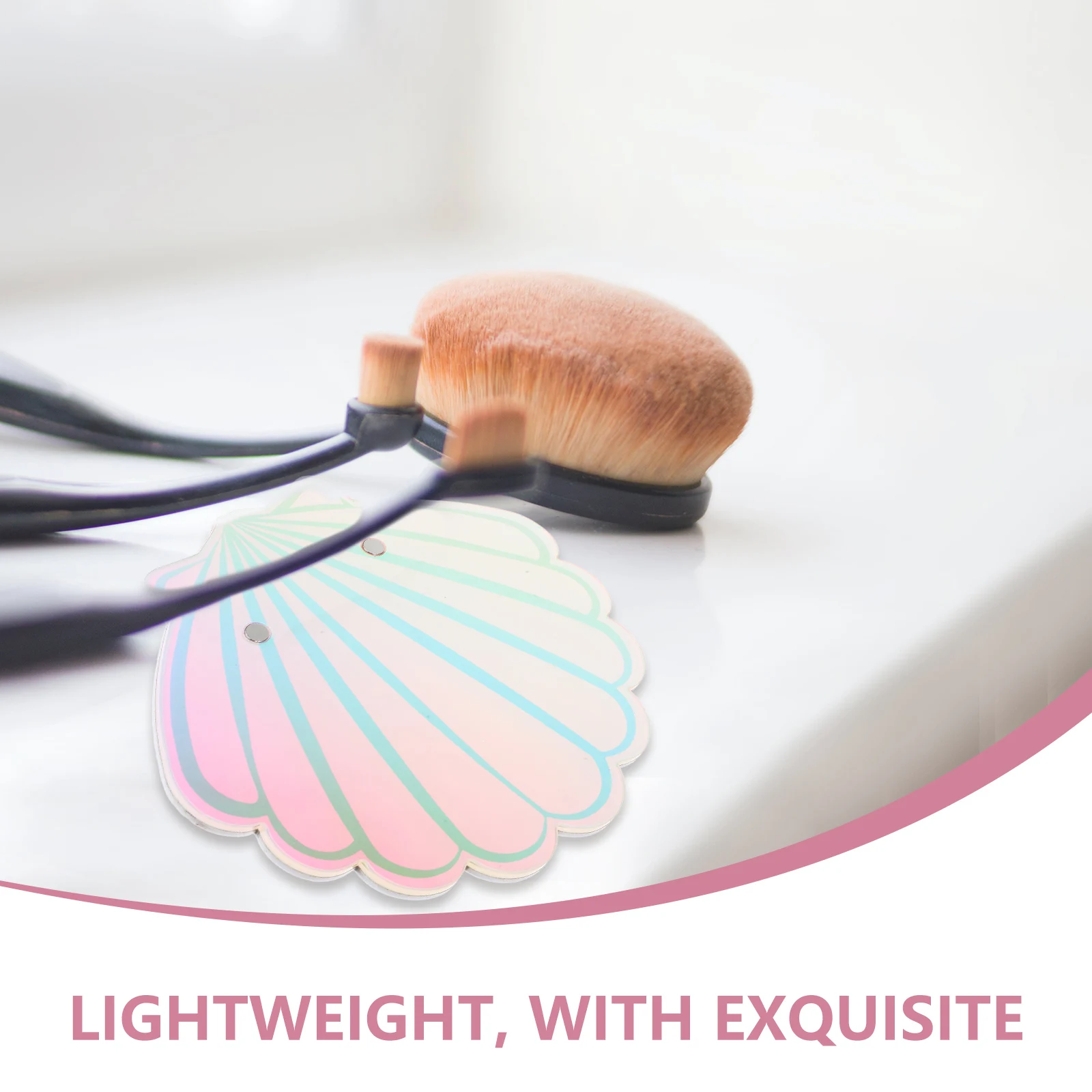 

Professional Eyelash Crafting Board Acrylic Shell Design Lash Extension Pallet for Salon Home Use False Lash Storage