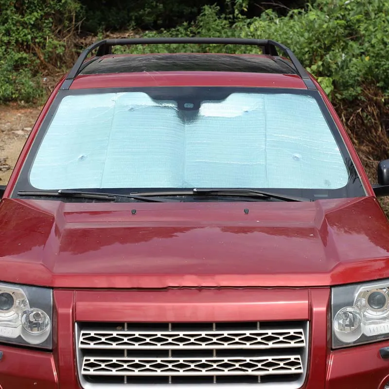 For Land Rover Freelander 2 2007-15 Aluminum Foil Car Front Windshield Full Window Glass Sun Protection Parasol Car Accessories