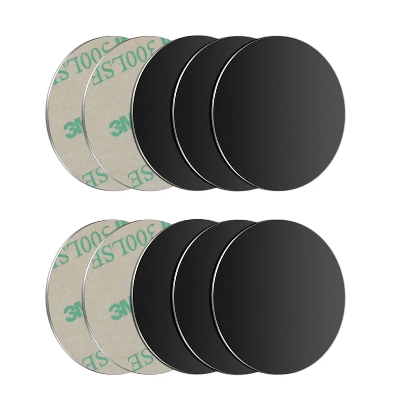 Universele magnetische metalen plaat voor telefooncirkel Mobiele telefoonmagneetstandaard Ringmagneet voor iPhone SJZJ29