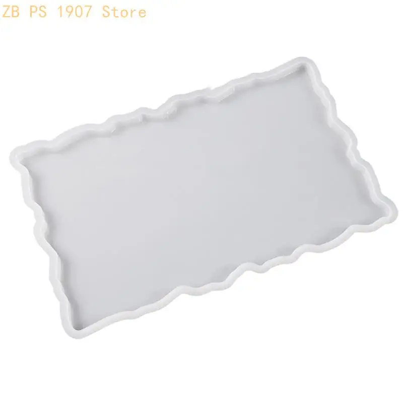 Handmade Crafts Silicone Mold Silicone Tray Molds Irregular Shaped Jewelry Dish Molds Perfect for Jewelry Art Projects 55KA