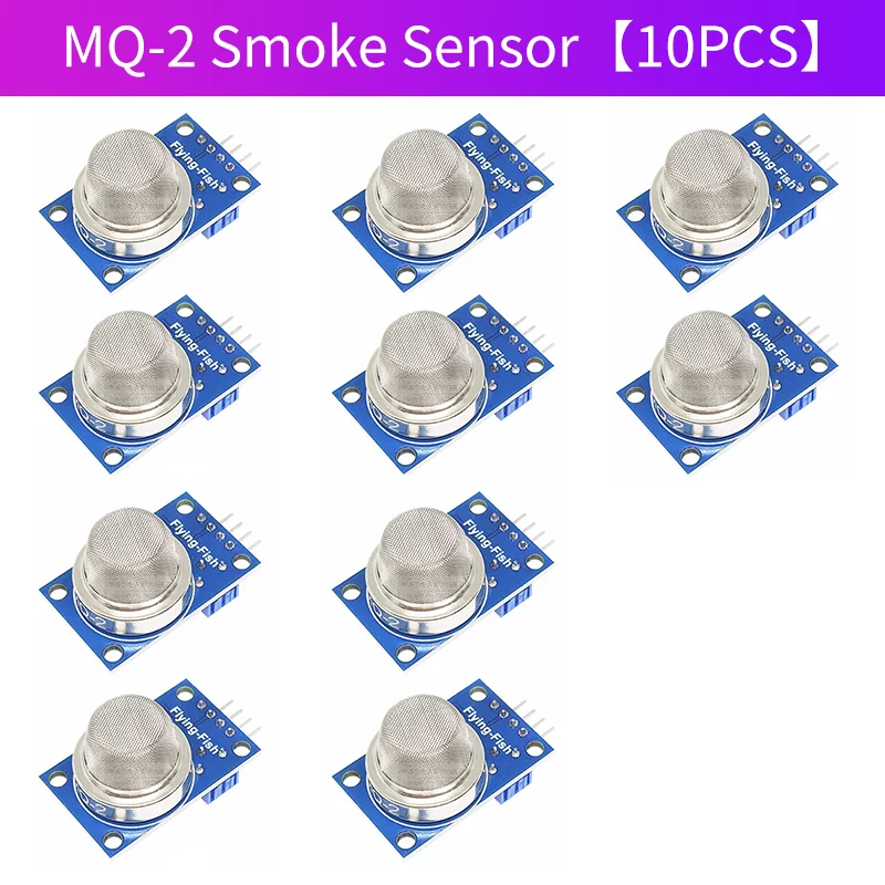 1/5/10 sztuk – moduł czujnika gazu MQ-2, wykrywający dym, gaz LPG, butan i wodór, do Arduino. — zdjęcie produktu 5