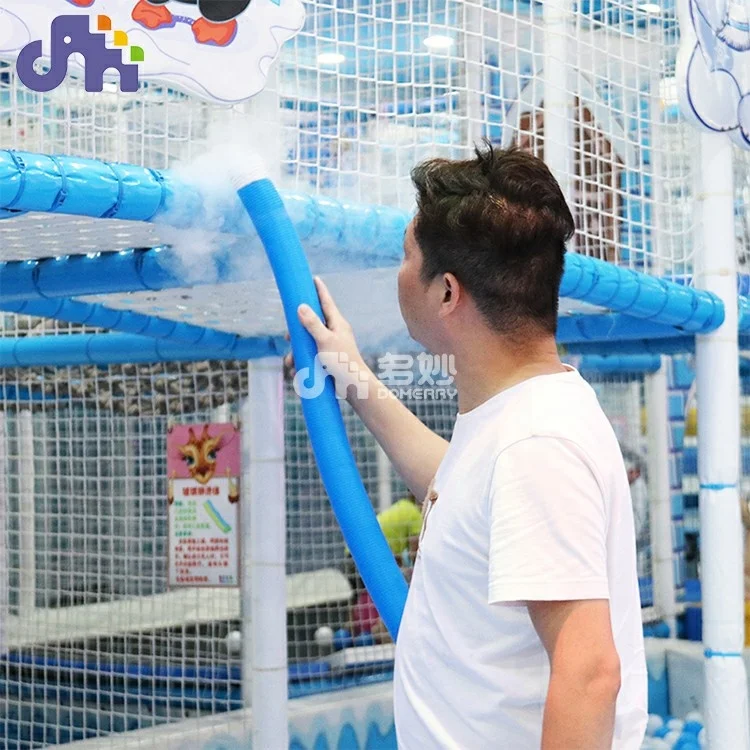 220V Small Size Ball Pits Cleaning Machine Dry Washing Plastic Ocean Ball Indoor Playground Cleaning Machine Manufacture