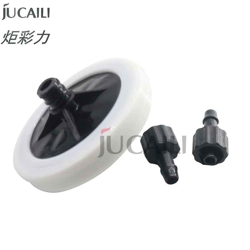 JCL 45mm Disc Ink Filter Black in White Inkjet for Spectra Konica Printhead Gongzheng Zhongye Printer Damper Dumper