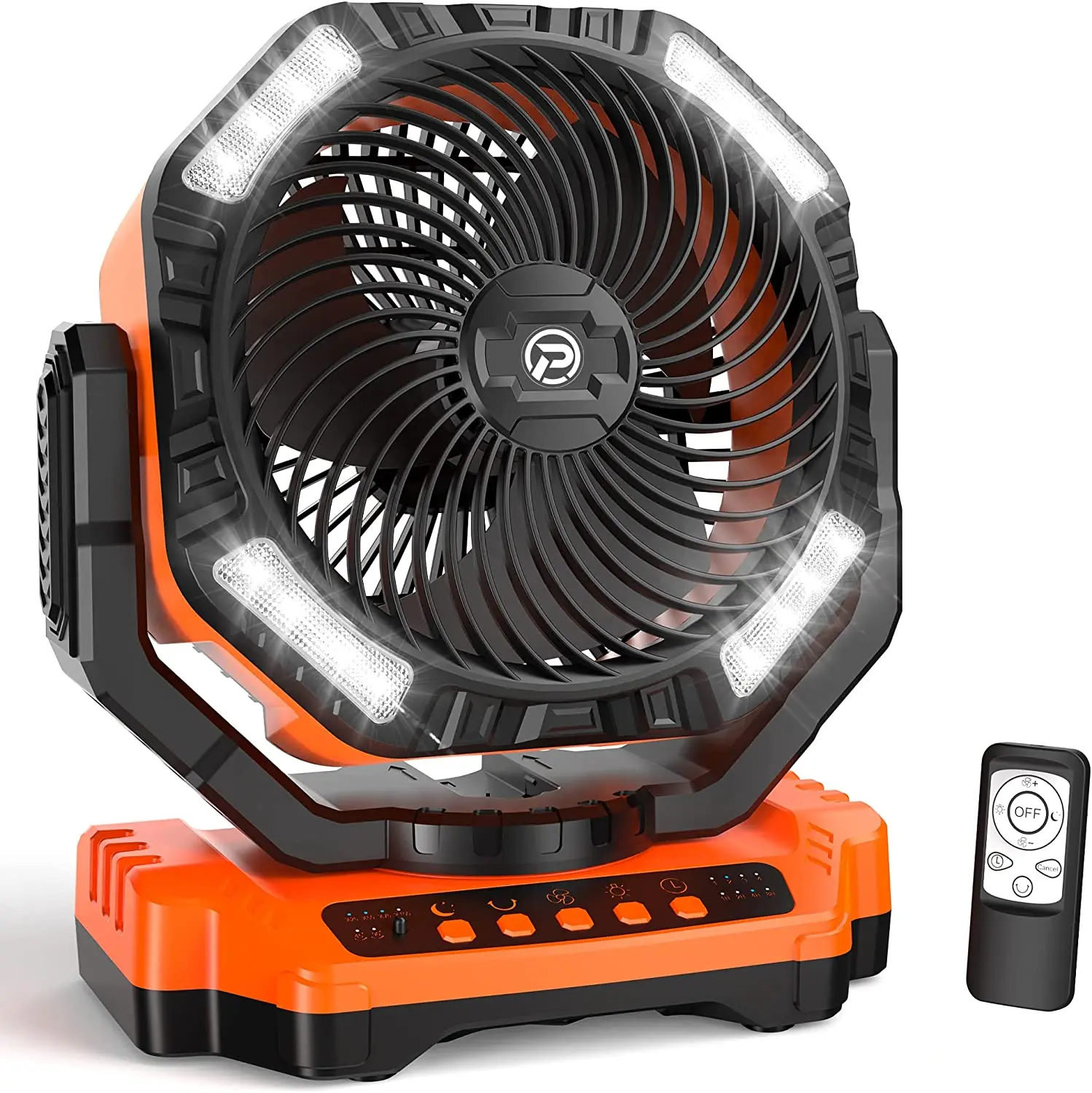 

PANERGY Outdoor 4 Speed Ventilation Fan Camping Lamp 40000mAh Rechargeable Mini Fan Usb Portable Stand Fan