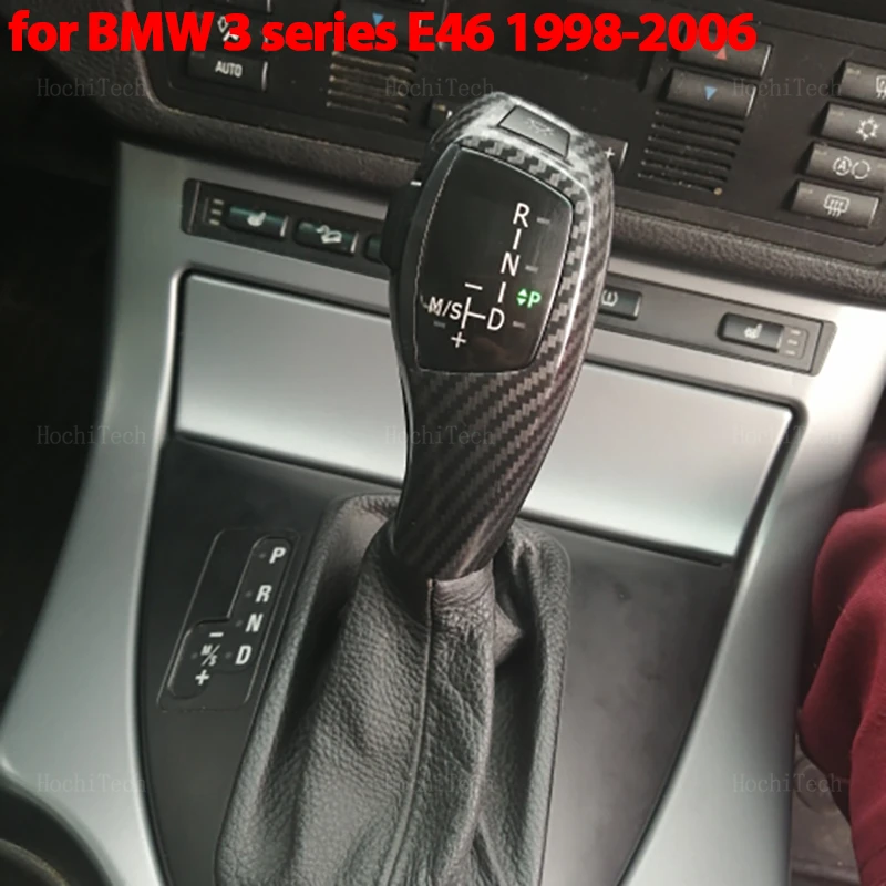 LED Handles Gear Shift Knob Lever Stick Head For BMW 3 series E46 316i 318i 320i 323i 325i 328i 330i M3 318d 320d 330d 1998-2006