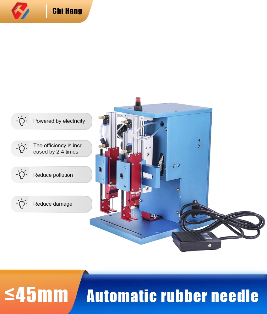 

Double-needle Automatic Glue Needle Machine Automatic Card Feeding Tag Machine Marking Needs To Be Equipped With Air Pump