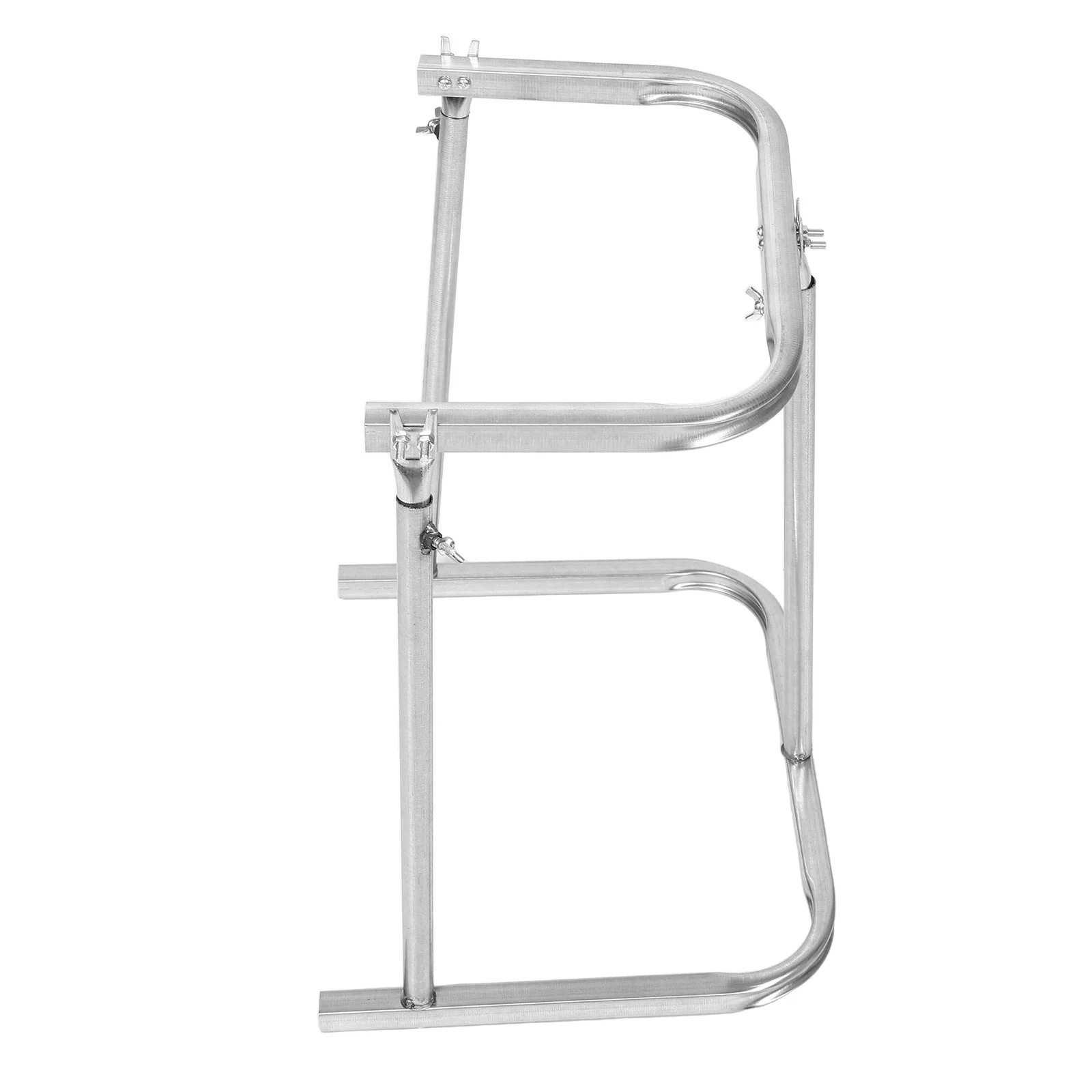 

Garbage Bag Holder Rack Sturdy Metal Yard Waste Bag Stand 30-50 Gallon Capacity for Outdoor Garden Lawn Leaf Trash Storage