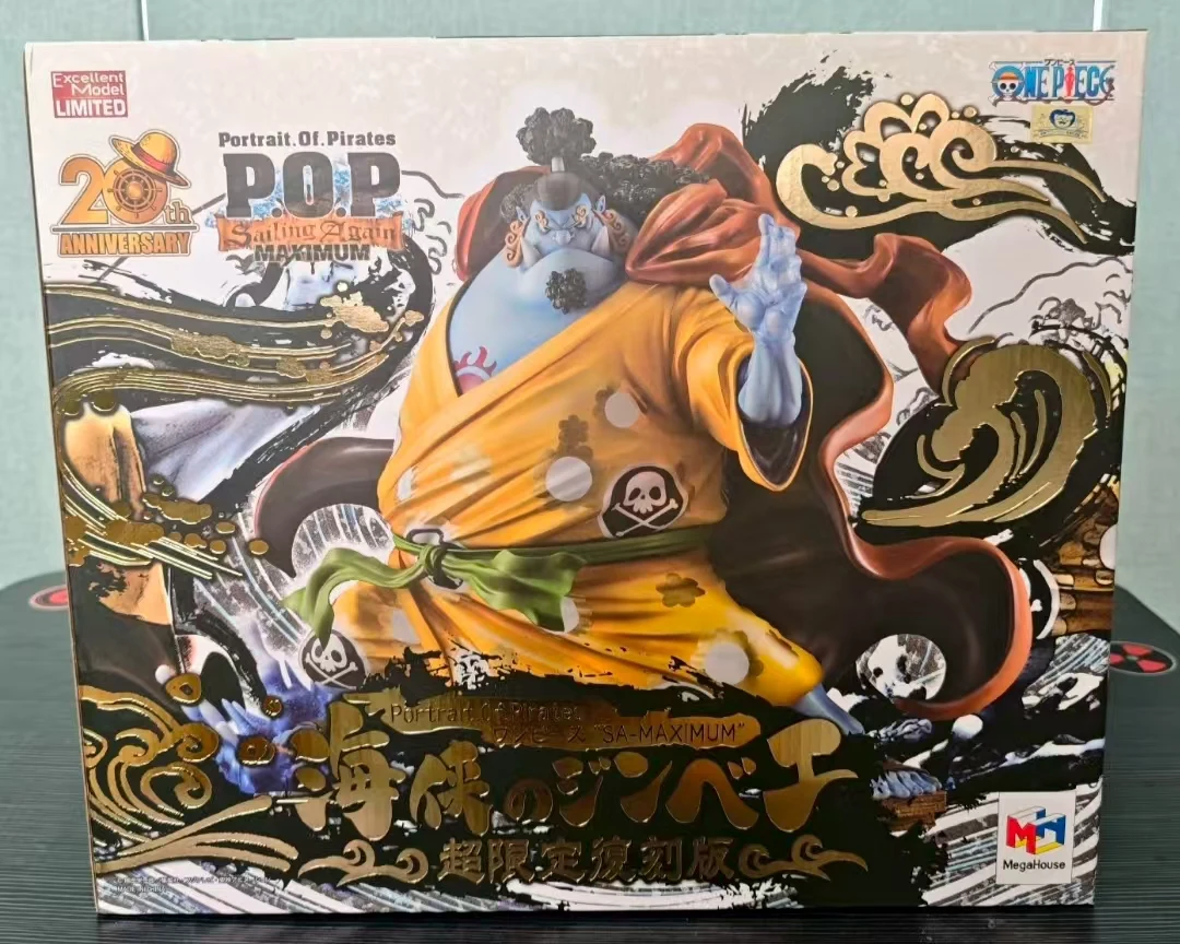 【Original】MegaHouse POP ONE PIECE "SA-MAXIMUM" Jinbei 1/8 modelo de juguete