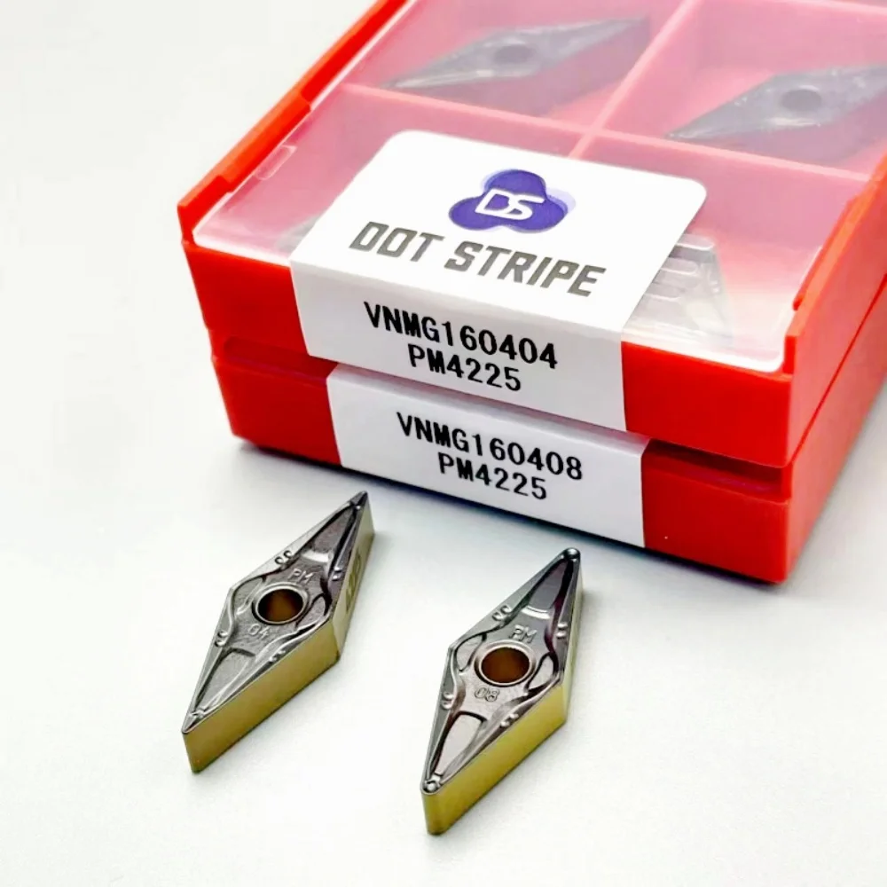 

VBMT160404 VBMT160408 VNMG160404 VNMG160408 PM4225 Carbide Turning Inserts for CNC Lathe Turning VBMT VNMG 160404 160408