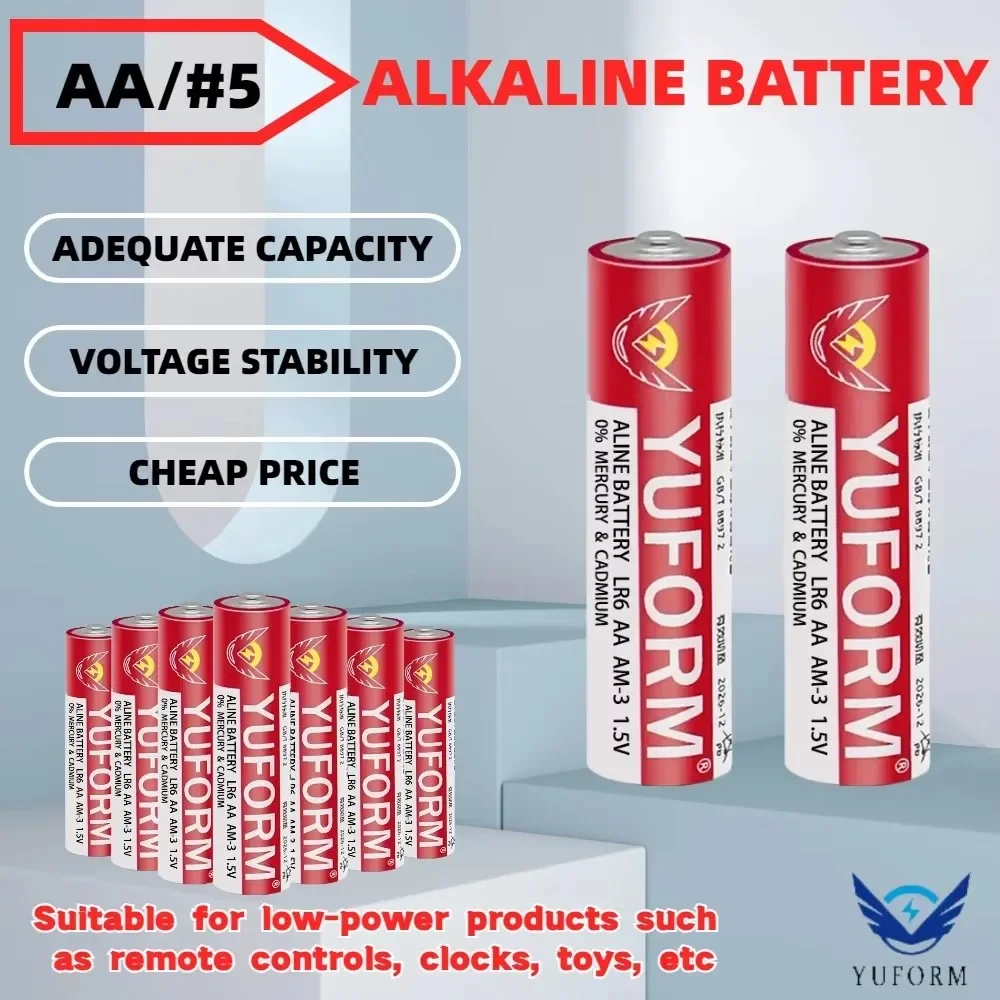 20PCS AA 1.5V Disposable Alkaline Dry Battery for Led Light Toy Mp3 Camera Flash Razor CD Player Wireless Mouse Keyboard