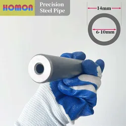 Seamless precision steel pipe hydraulic alloy tube internal and external mirror polishing 14mm 42CrMo explosion-proof