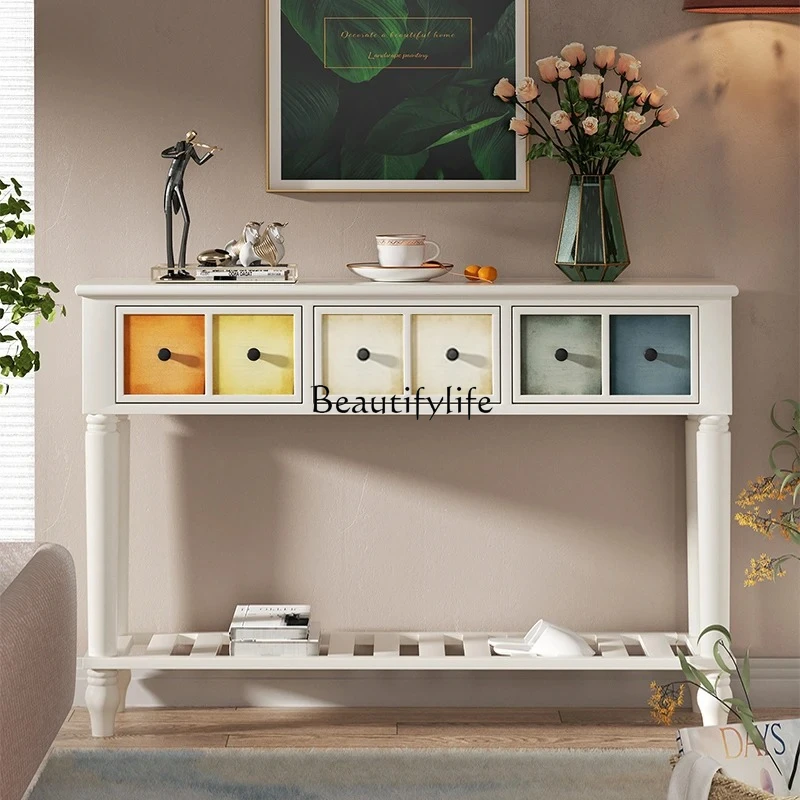 

Armadietto da ingresso per porta d'ingresso per la casa , decorazione da parete in legno massello, semplice armadio divisorio