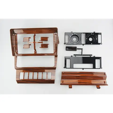 9 inch Car Fascia Radio Panel for MERCEDES BENZ E class (W124) 1984-1997 Facia Dash Kit Trim Adapter Bezel Console Plate Cover