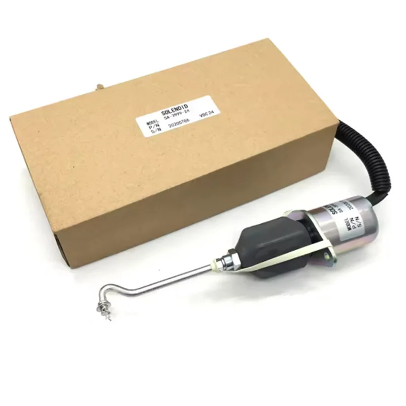 

1752ES Fuel Shutoff Stop Solenoid Valve SA-3999-12 SA-3999-24 Diesel Stop Solenoid 24V Engine Parts