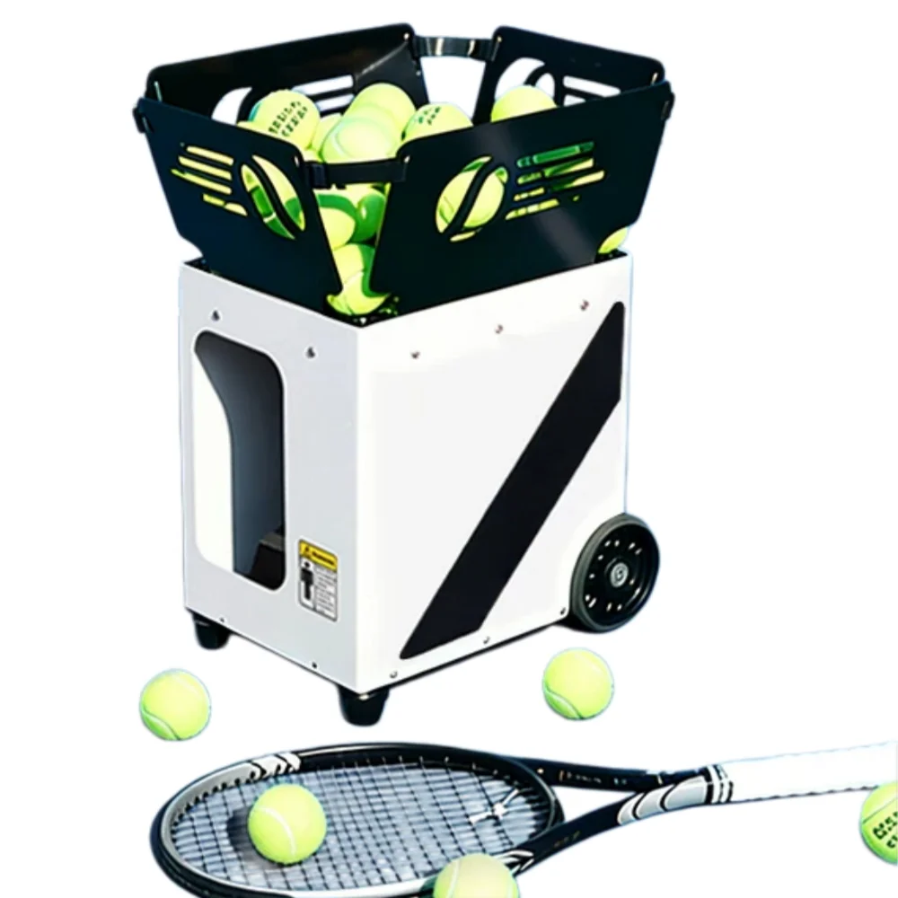 Top Rated Intelligent Tennis Training Machine With Portable Case and Oscillation Function for Player
