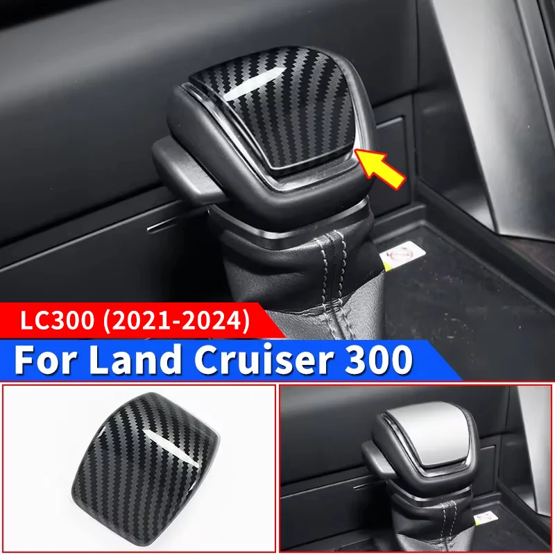 

For Toyota Land Cruiser 300 2021-2024 center console Gears Decoration Protective Sticker LC300 Interior Accessories Tuning