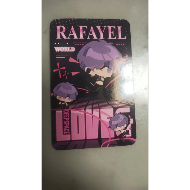 5 шт./лот Game Love and Deepspace Decor Lomo Card Q Version Ins style Xavier Zayne Rafayel ralayo Sylus Caleb HD Album Photo Card