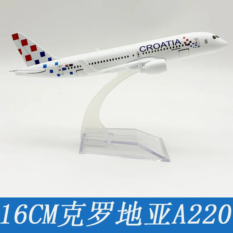 Flugzeug im Maßstab 1:400, A330/A340/A220-Serie, Flugzeugspielzeug, Metallmodell, 16 cm, Druckguss-Spielzeug, Flugzeug aus Metalllegierung, Spielzeug für Geschenk