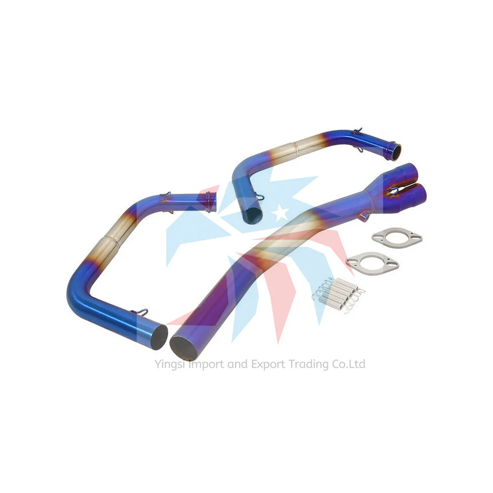 

Уникальная высокопроизводительная выхлопная труба средней части из нержавеющей стали, подходит для Kawasaki NINJA 250 400 Z400 Z250, глушитель мотоцикла