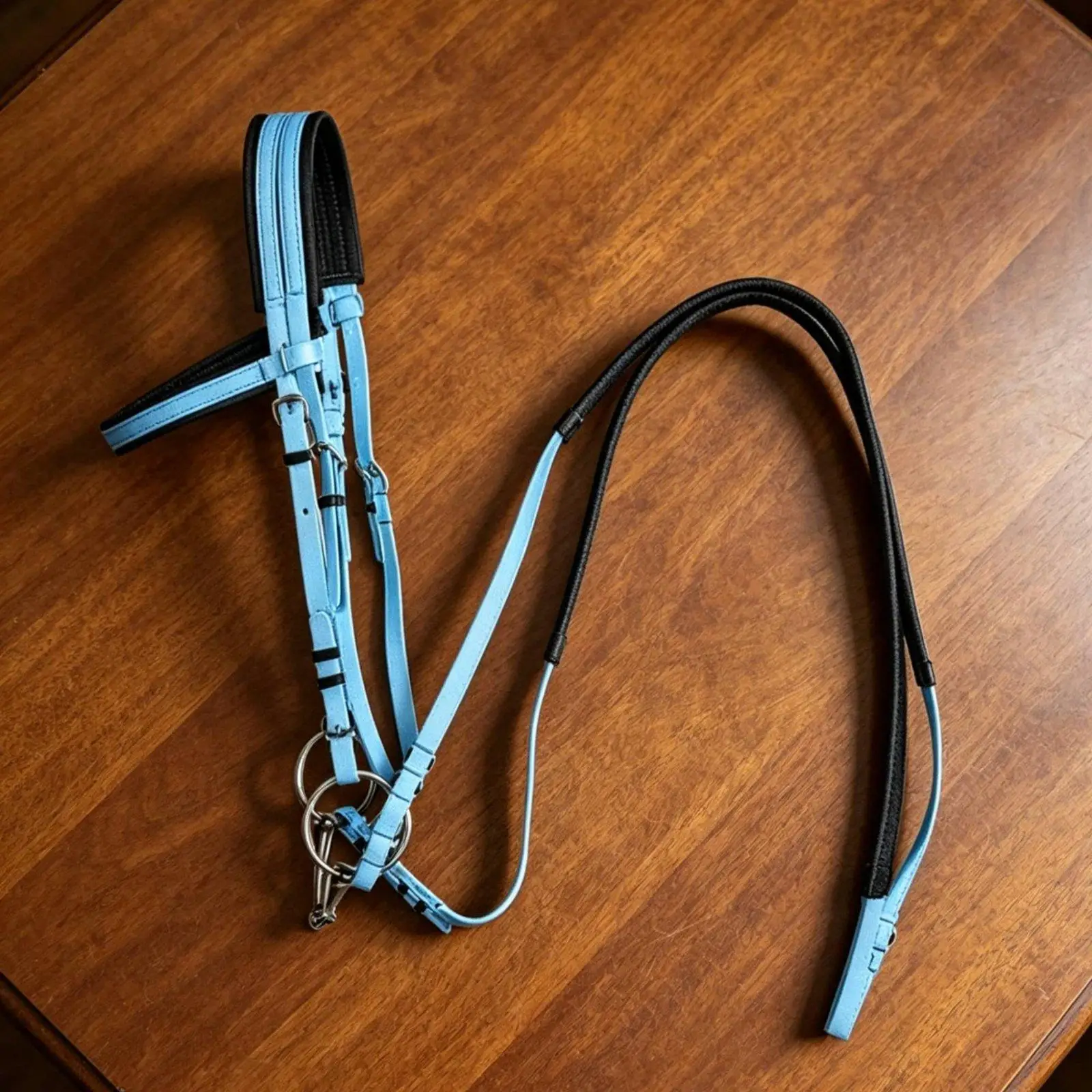 耐久性のあるpvc製馬用馬勒セット、ゴム製グリップ付き手綱、乗馬およびトレーニング用馬具