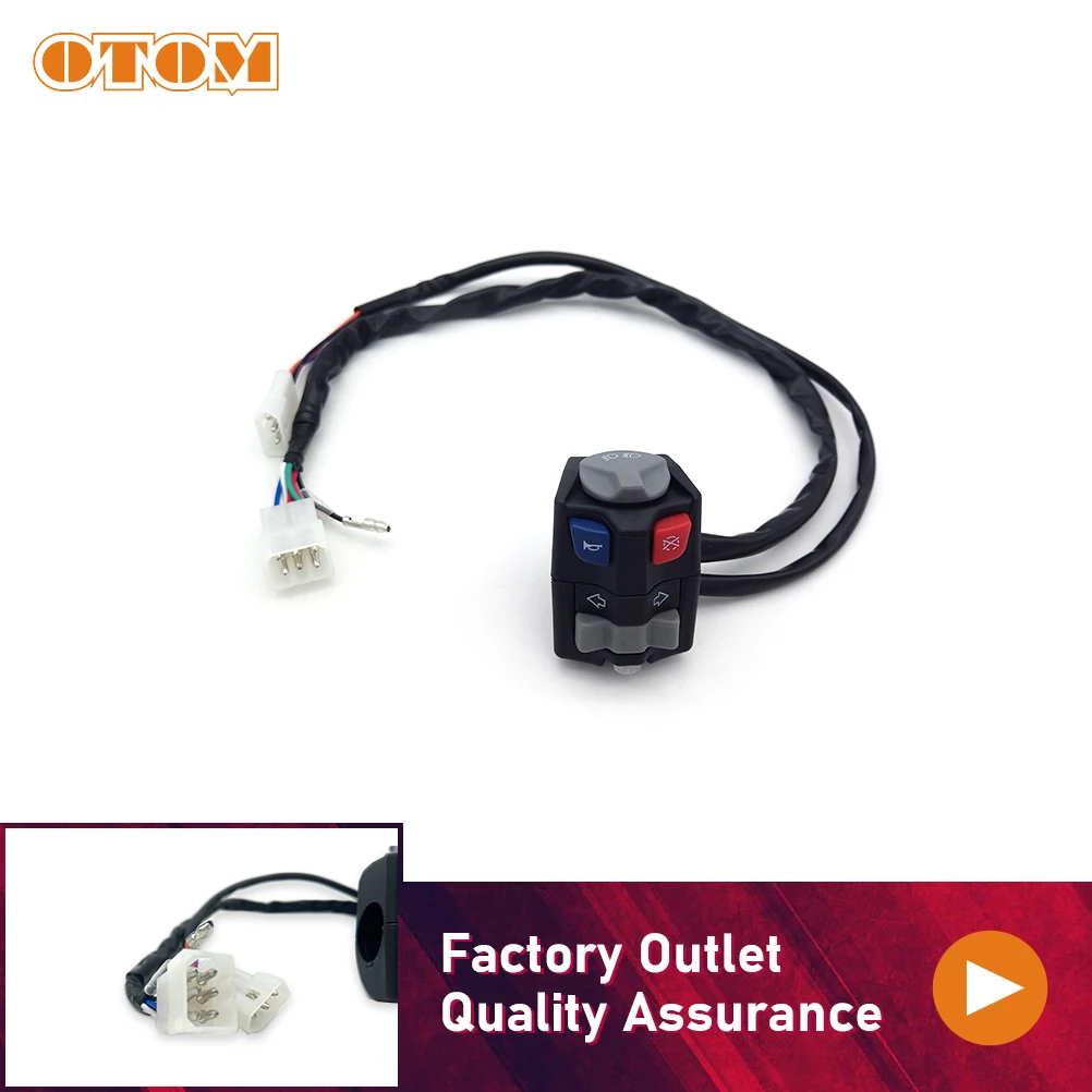 Otom Motorrad zubehör Kombination schalter Motors topp töten Scheinwerfer Strahl Horn Blinker Lenker ein/aus für ktm xcw exc