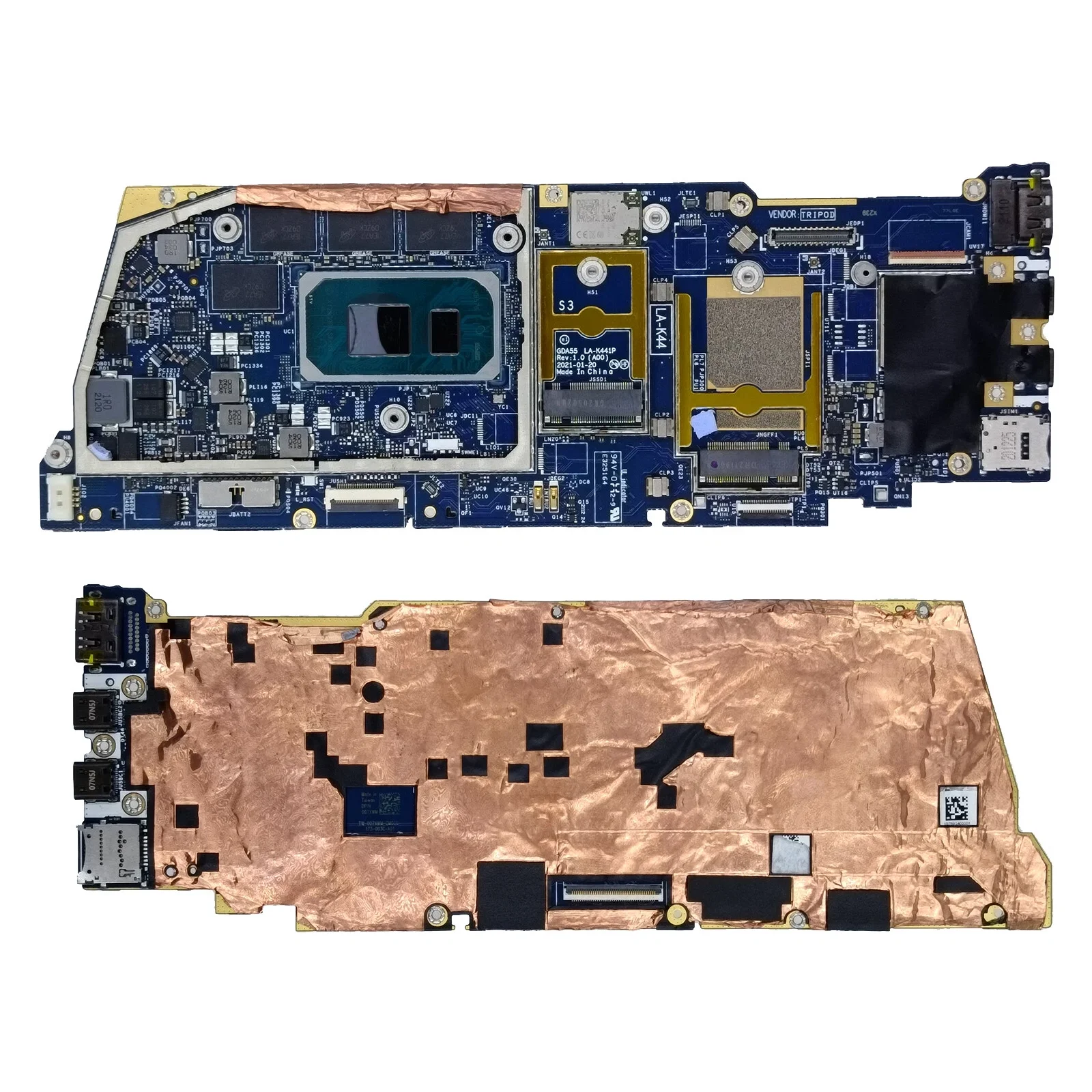 

007XWM 07XWM 0M73W5 M73W5 для ноутбука Latitude 9520, материнская плата GDA55 LA-K441P i5-1145G7/i7-1185G7 16/32G RAM