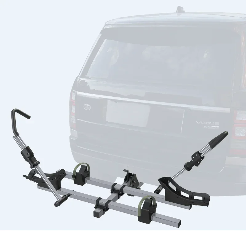 Best Choice Products 60 Folding Cargo Carrier Luggage Rack Truck or Car Hitch Bike Vehicle Rack Carrier