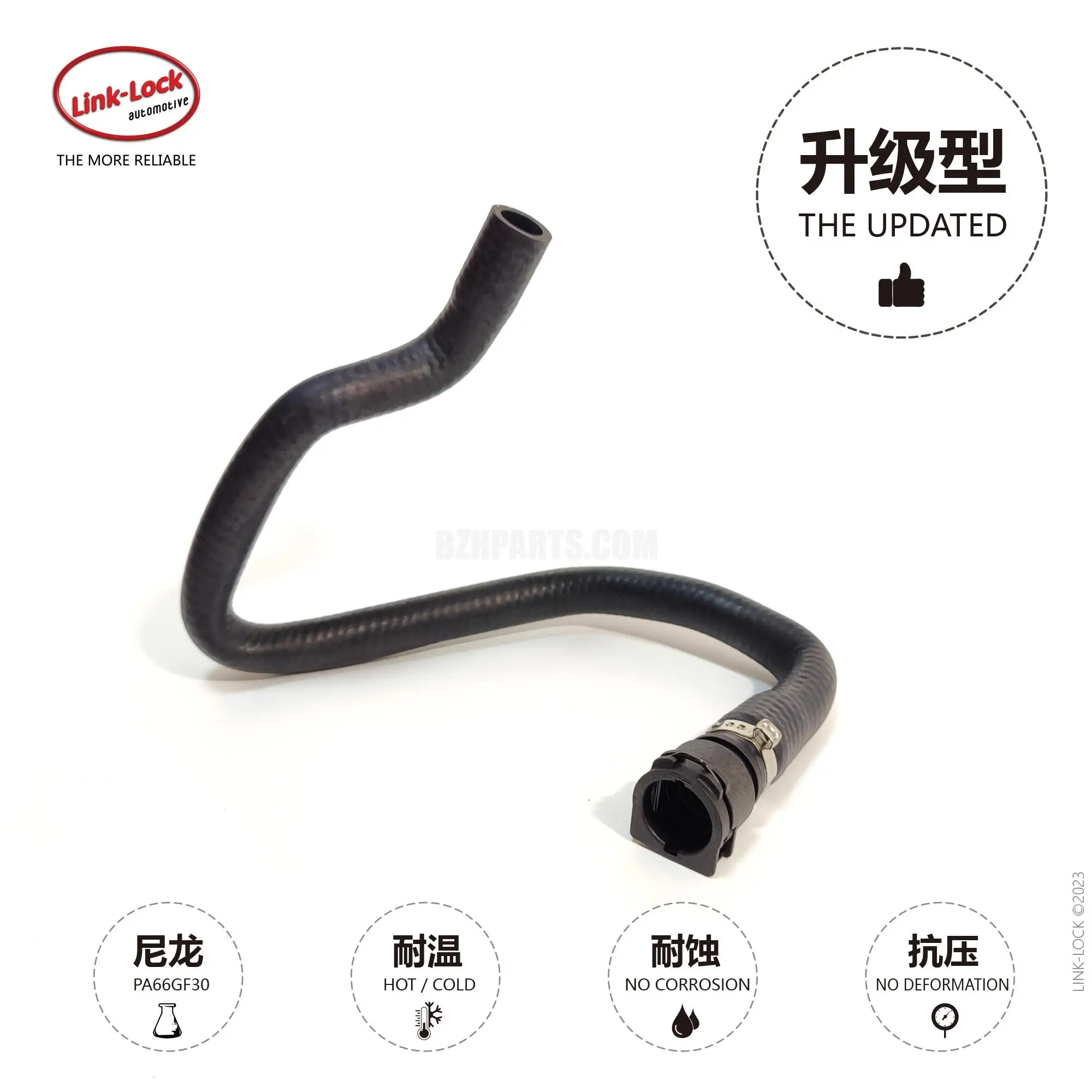 LINK-LOCK Coolant Hose/Pipe Thermostat to Secondary Kettle Water Pipe 17122754573 Suitable for Mini R56 r55 r57 r58 n12 n16