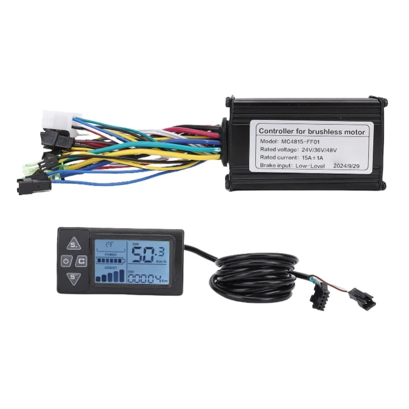 

Bike Controller LCD Display Kit S861 15A 3 Mode Sine Wave For Electric Brushless Motor