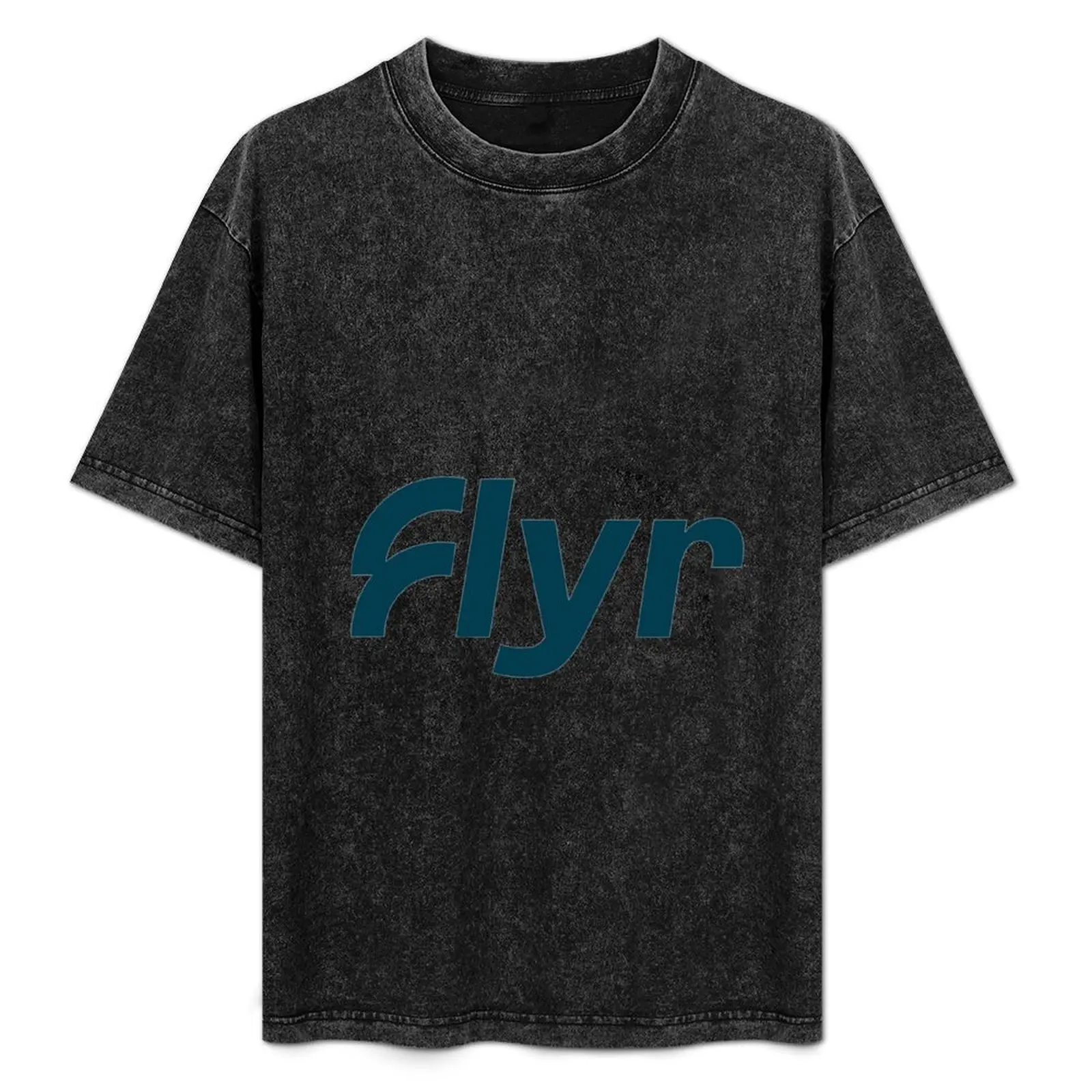 

FLYRAirline Norway New Airline T-Shirt Stylish Print Short Sleeve Tee