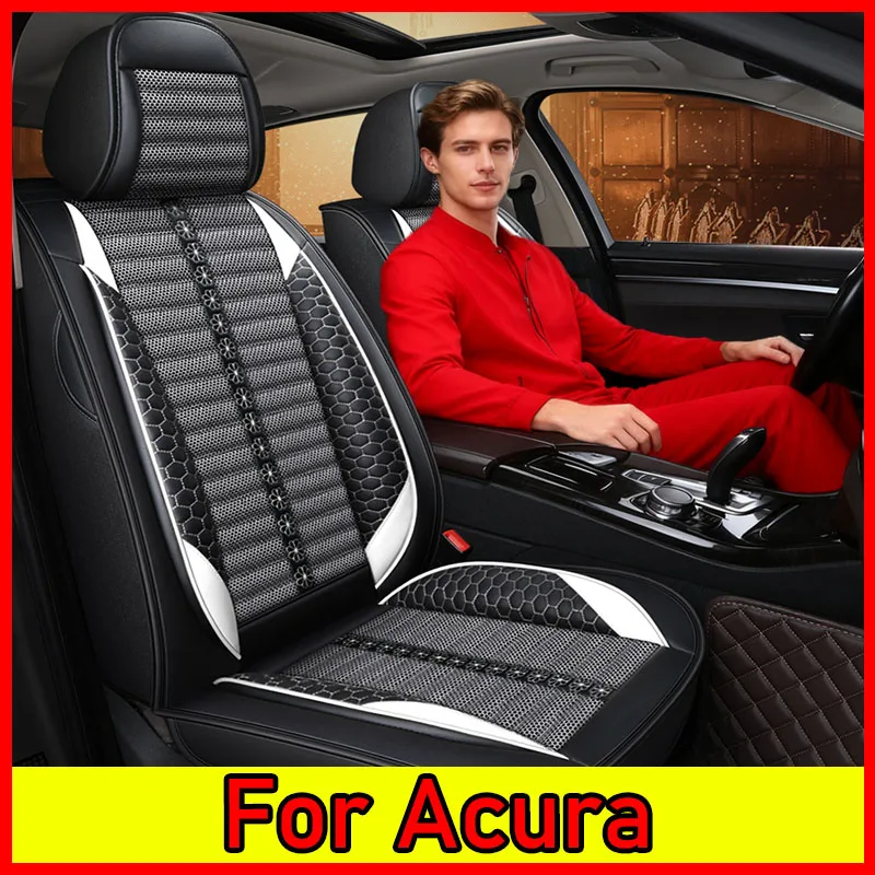 

Чехол на автомобильное сиденье Acura, водонепроницаемый льняной чехол из искусственной кожи ​ ​ износостойкий мягкий и удобный чехол на сиденье с полной оберткой