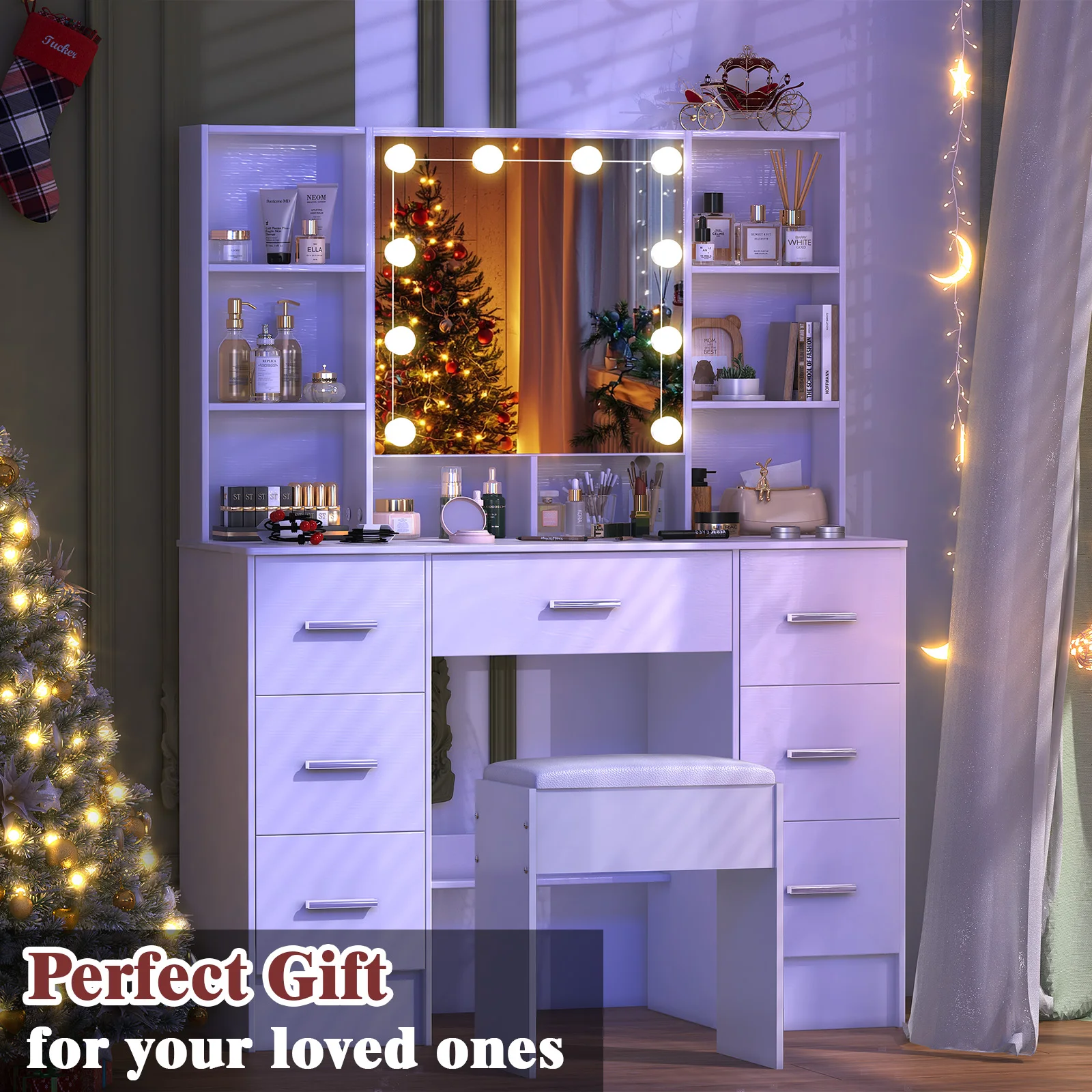 Vanity bureauset met LED-verli - Office Furniture Now recensie en prijs