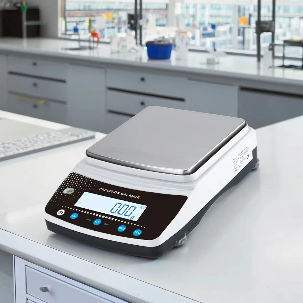 

Lab Scale (2000g-5000)*0.01g Laboratory Balance High Precision Scale 0.01g 0.1g Accuracy Digital Balance Jewelry Scientific