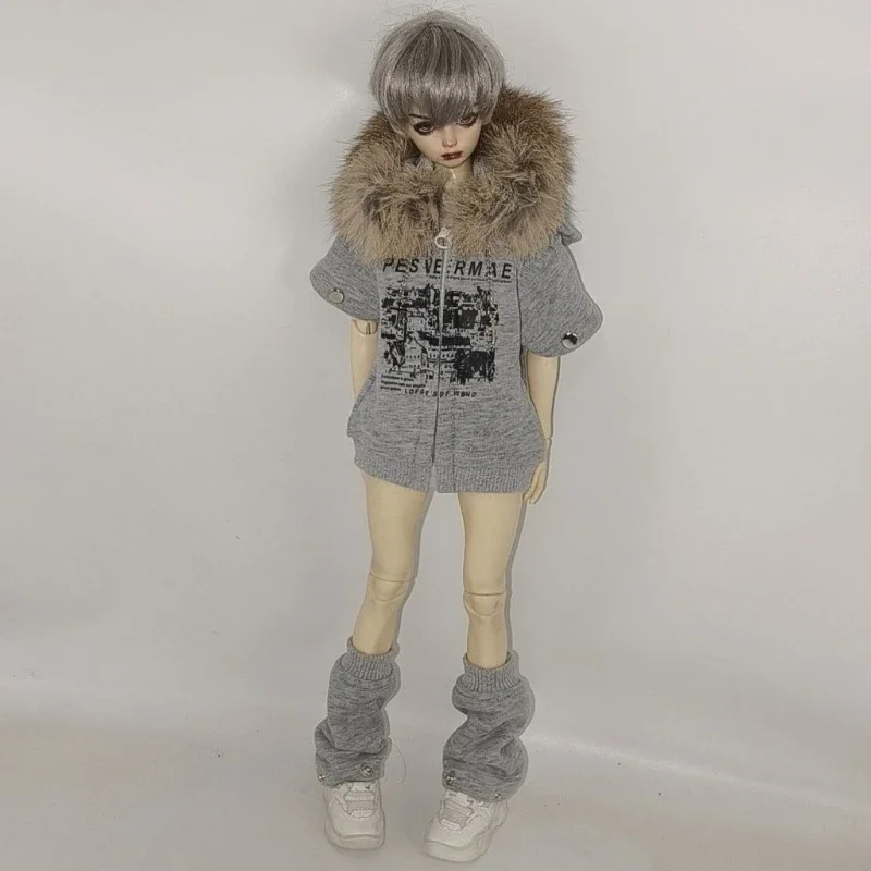 1/4 poppenkleding voor 45 cm Bjd pop aankleedjas broek mode kleding speelhuis meisje speelgoed cadeau pop accessoires, geen pop