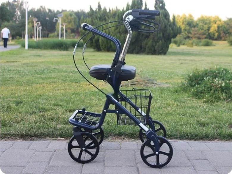 Travel trolleys, the elderly can sit on a folding moped, chair to travel, portable elderly trolley, wheelchair crossing