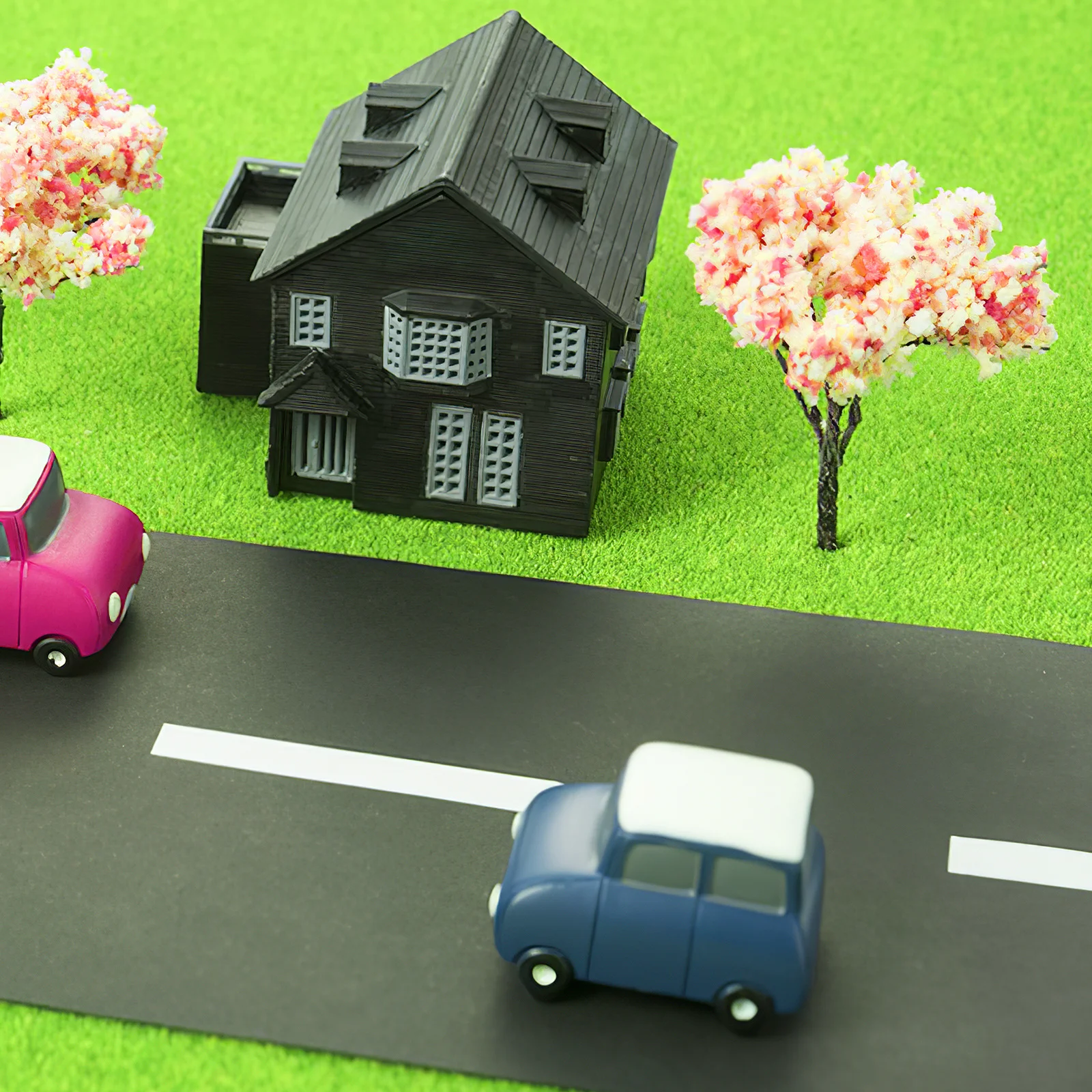 

12Pcs Fake Tree Set Miniature Landscape Trees Realistic Bright Colors DIY Craft Sand Table Decorations Garden Scenery