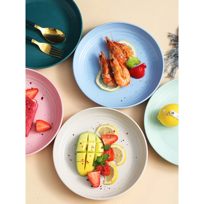 Reusable Wheat Straw Plates 3