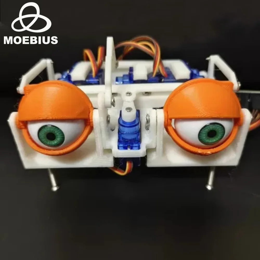 مجموعة ألعاب تجربة العلوم الآلية ، روبوت متنقل ، عيون المحاكاة البيولوجية ، الساق ، برنامج الصبي ، اردوينو