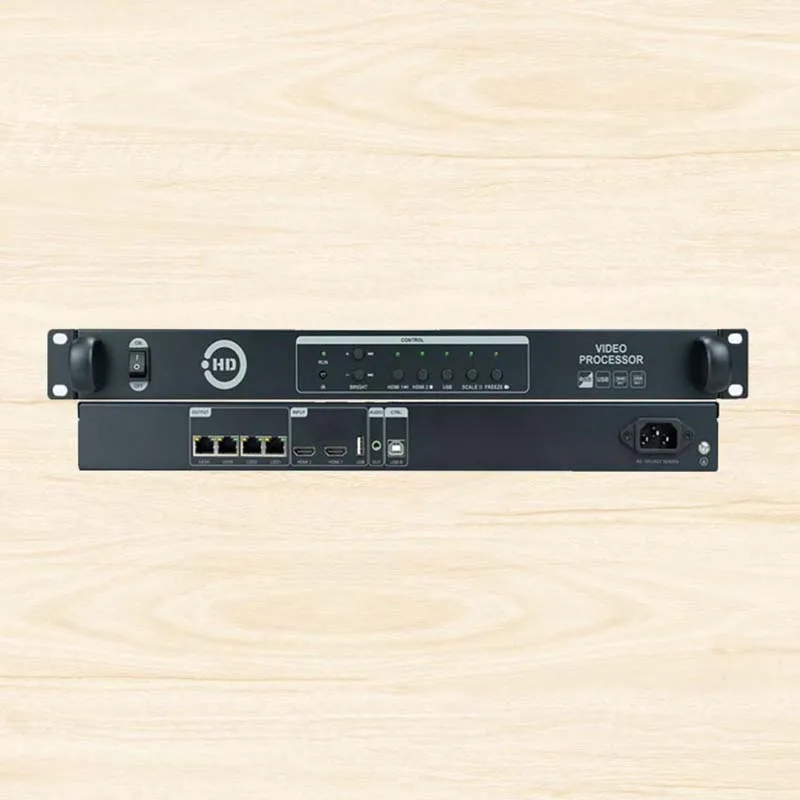 وحدة تحكم بشاشة عرض LED لمعالج الفيديو ، بالألوان الكاملة ، وحدة RBG ، تدعم نقل منفذ USB ، إدخال HDMI ، من الخارج #3