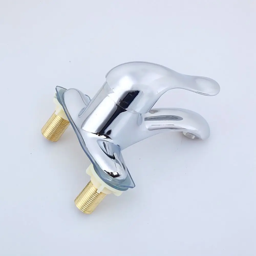 Modern Zinc Alloy Bathroom Basin Faucet Single Handle Sink Mixer Tap Hot Cold Water Control For Professional Home Use