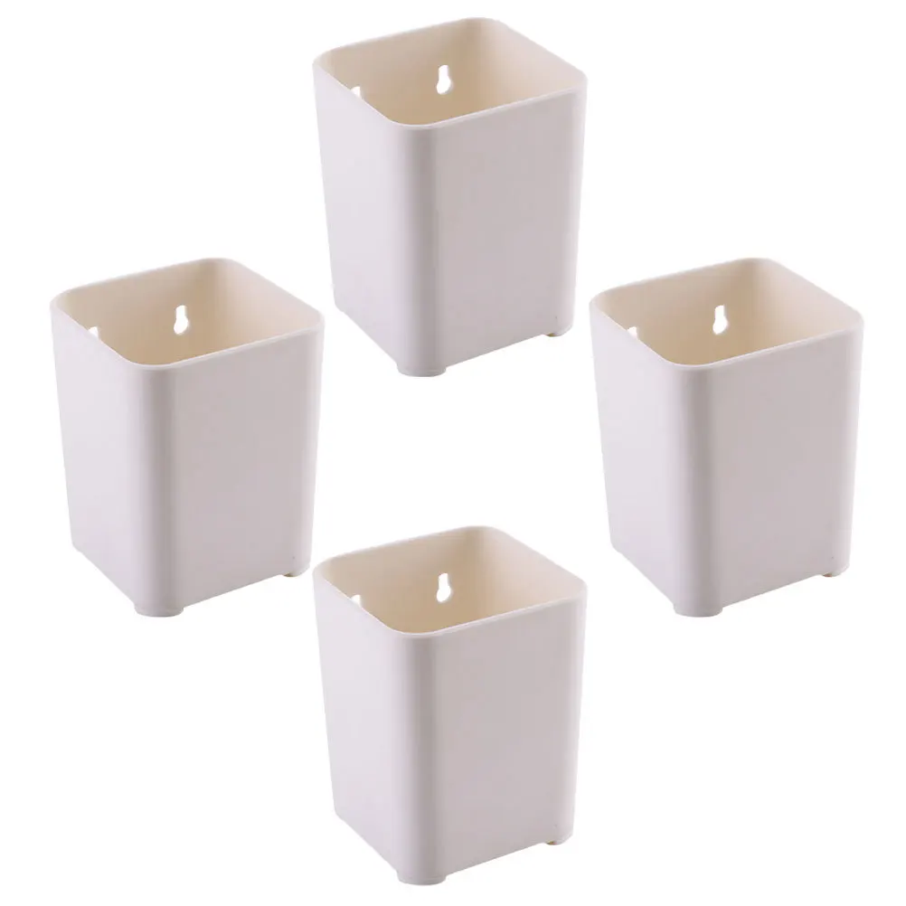 4 قطعة حامل القلم الرصاص مجموعة صناديق الحائط القلم التخزين المنظم لمكتب مكتب اللوازم المدرسية لاصق القرطاسية الحاويات #2