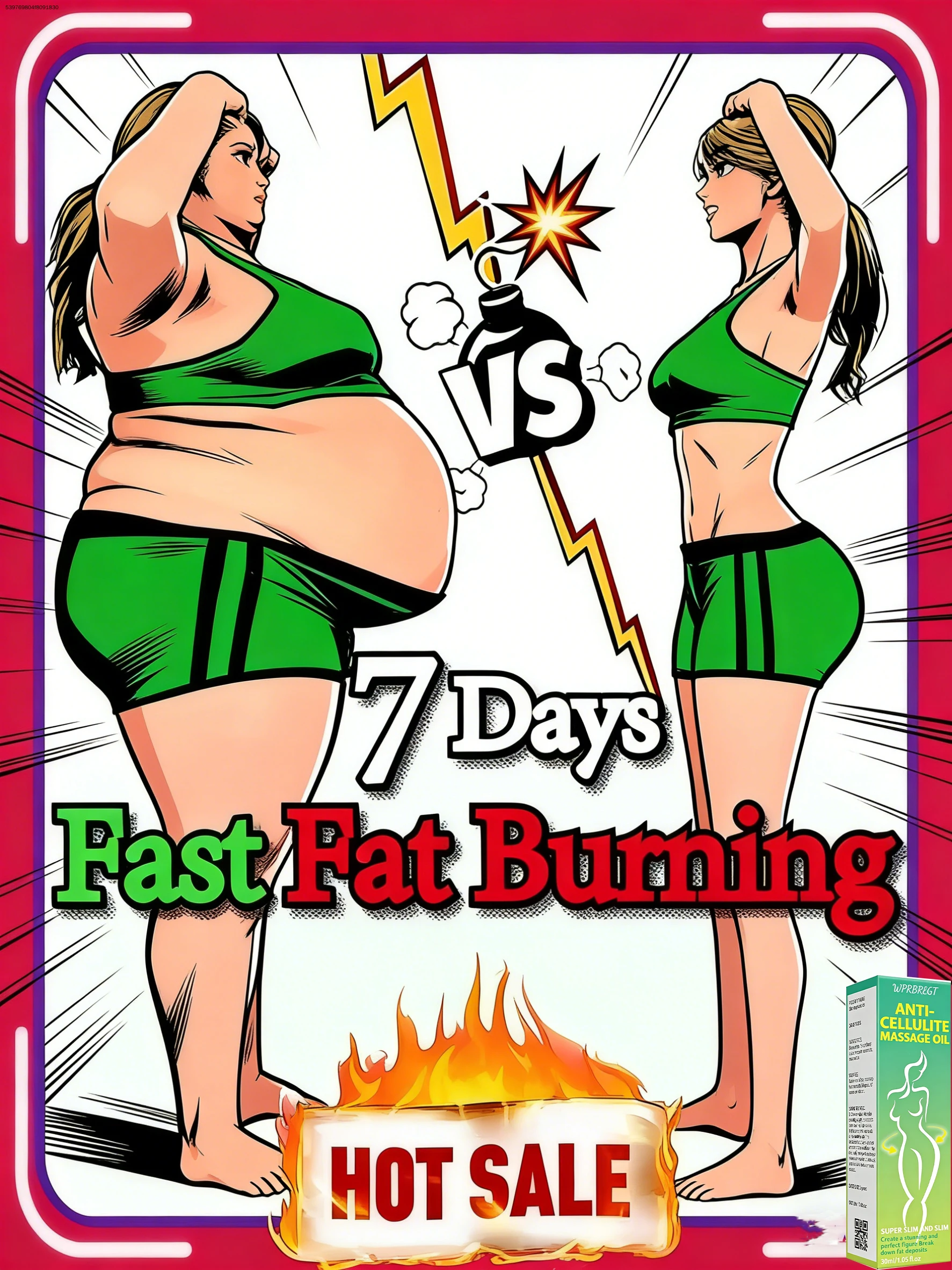 Tᴀʀɢᴇᴛ ʜᴀʀᴅ-ᴛᴏ-ʟᴏsᴇ ғᴀᴛ.Reveal a slimmer, more toned you every day.