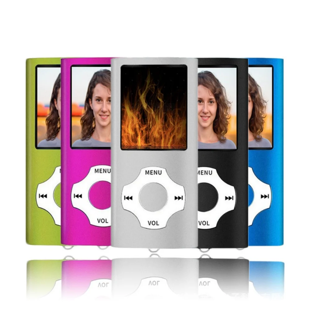 MP3 Music Player 1.8in Screen Audio Player HIFI FM Radio Recording E-Book Multifunction Portable Walkman for Running Walking — product photo 1 of 1