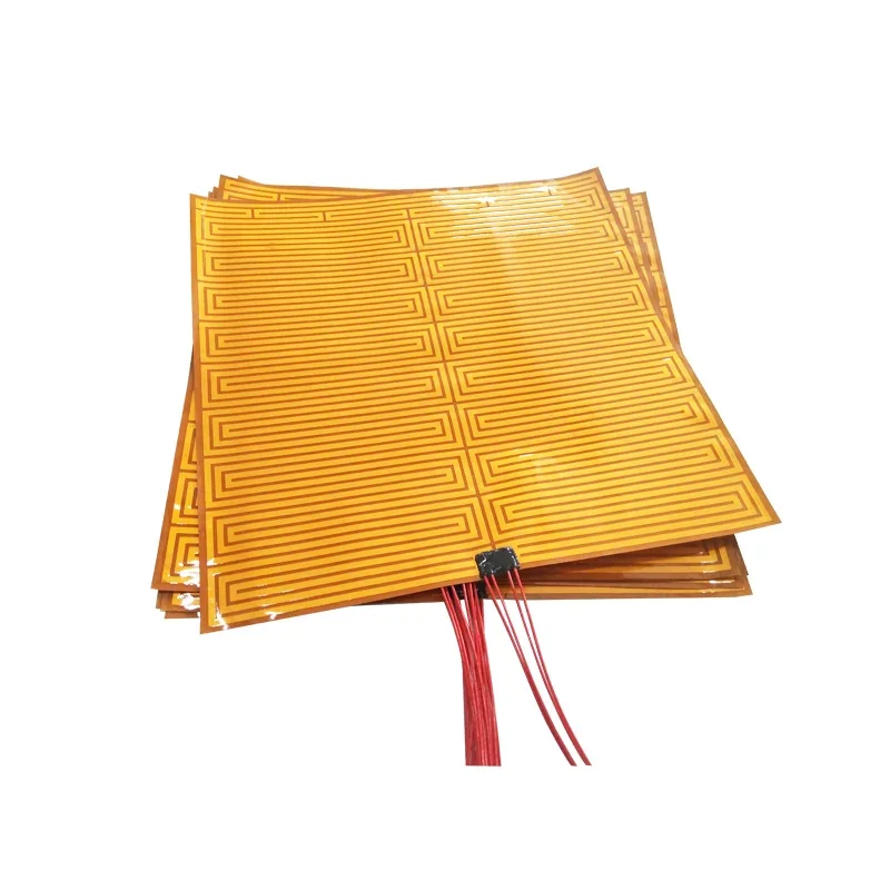 400x400mm 12V Polyimide Film Flexible Electric Heater